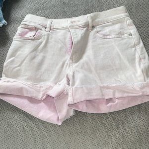 Never worn light pink washed EXPRESS shorts!